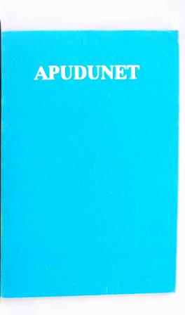 Cover of the Apudunet booklet