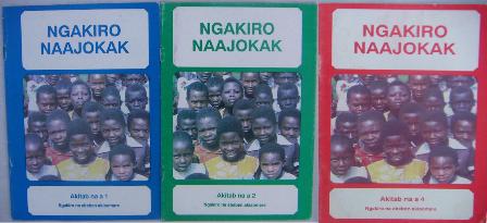 Spread of the Ngakiro Naajokak booklet